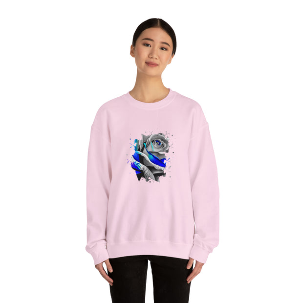 Rose Unisex Heavy Blend™ Crewneck Sweatshirt