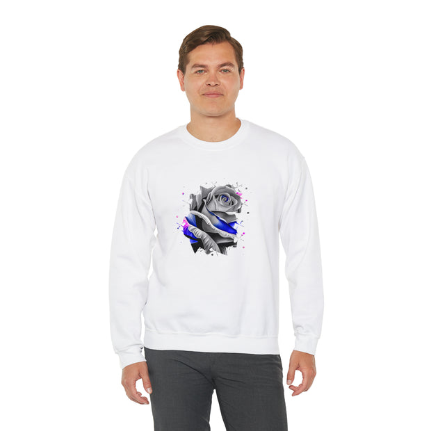 Rose Unisex Heavy Blend™ Crewneck Sweatshirt