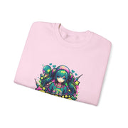 Graffiti Anime Girls Unisex Heavy Blend™ Crewneck Sweatshirt