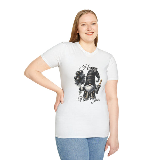 Gnome New Year Unisex Softstyle T-Shirt