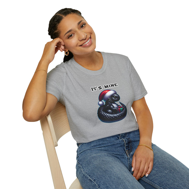 Christmas dragon Unisex Softstyle T-Shirt