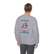 Busy Gaming Unicorn Unisex Heavy Blend™ Crewneck Sweatshirt