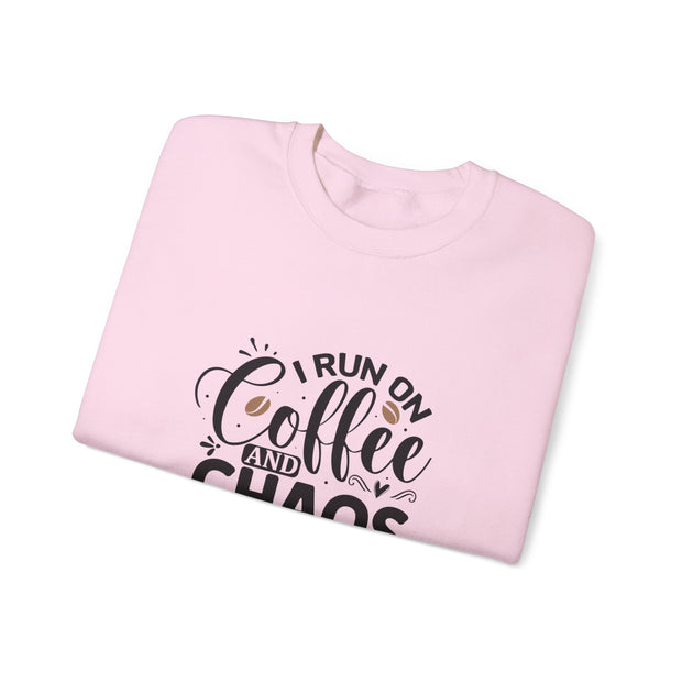 Coffee and Chaos Unisex Heavy Blend™ Crewneck Sweatshirt