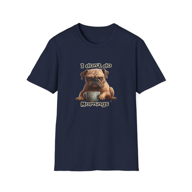 Grumpy Dog Unisex Softstyle T-Shirt