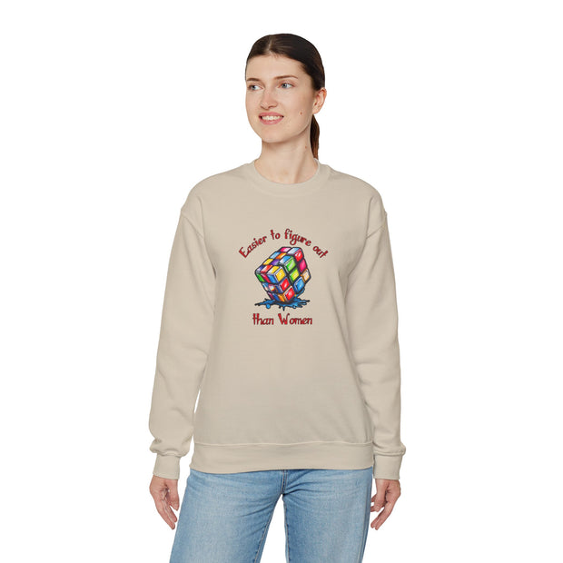 Rubik Cube Unisex Heavy Blend™ Crewneck Sweatshirt