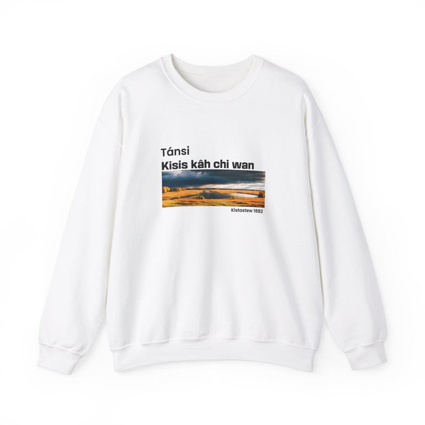 Tánsi Cree Saskatchewan Unisex Heavy Blend™ Crewneck Sweatshirt
