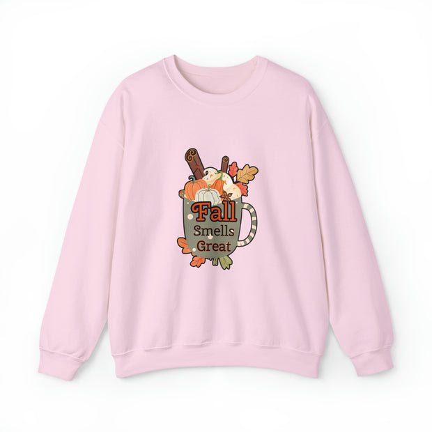 Fall Smells Great Unisex Heavy Blend™ Crewneck Sweatshirt