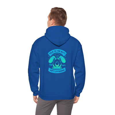 Talk to the Butt Unisex Heavy Blend™ Hooded Sweatshirt