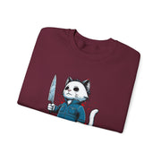 Horror Movie Cats Unisex Heavy Blend™ Crewneck Sweatshirt