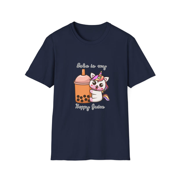 Unicorn Boba Unisex Softstyle T-Shirt