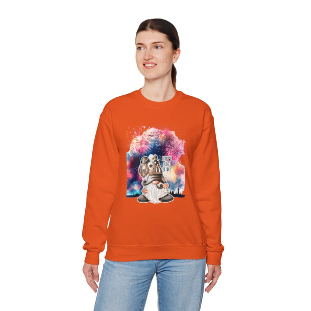 Gnome New Year Unisex Heavy Blend™ Crewneck Sweatshirt