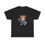 Horror Movie Cats Unisex Heavy Cotton Tee
