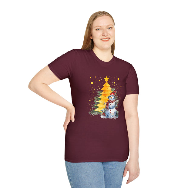 Snowman Unisex Softstyle T-Shirt