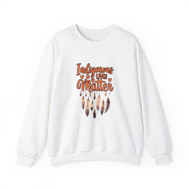 Indigenous Lives Matter Unisex Heavy Blend™ Crewneck Sweatshirt