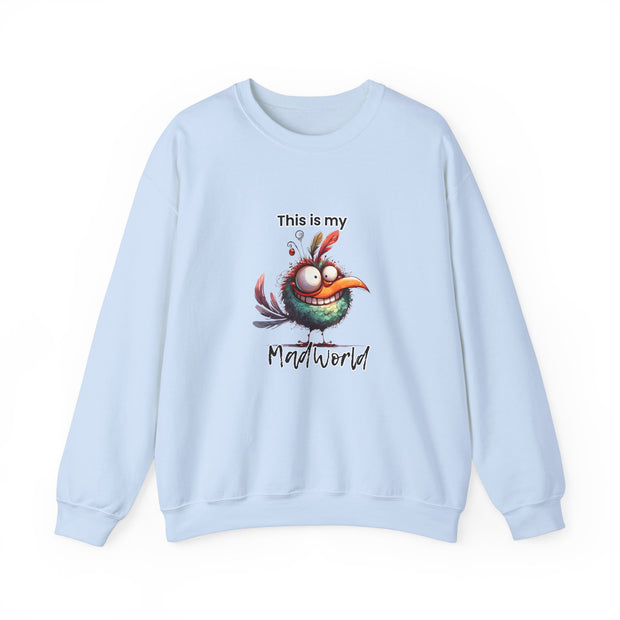 This is My Mad World Unisex Heavy Blend™ Crewneck Sweatshirt
