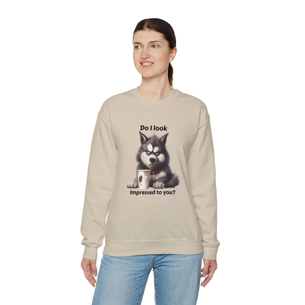 Grumpy Dog Unisex Heavy Blend™ Crewneck Sweatshirt
