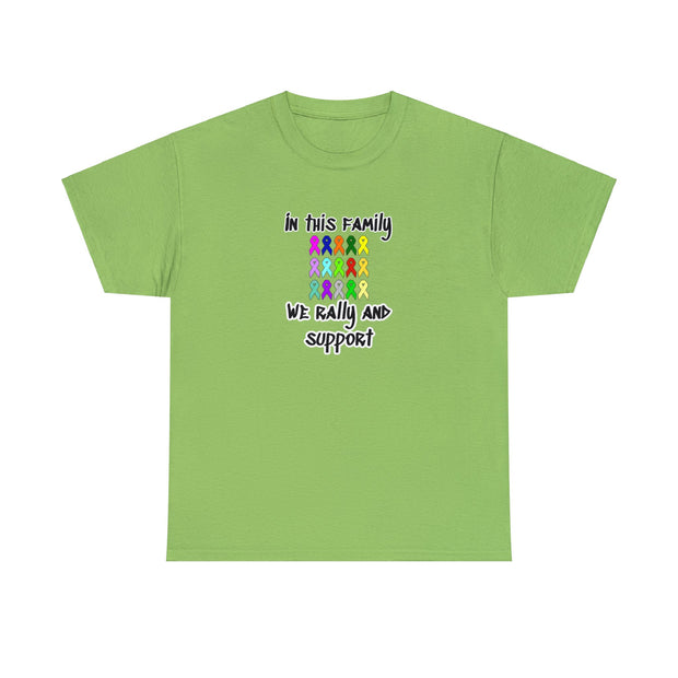Cancer Support Unisex Heavy Cotton Tee