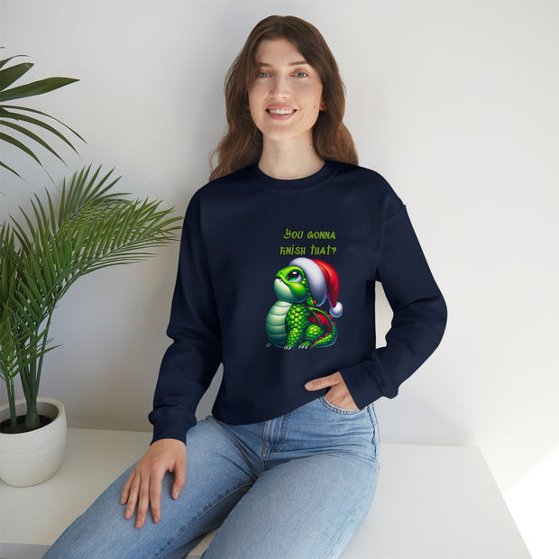 Christmas dragon Unisex Heavy Blend™ Crewneck Sweatshirt