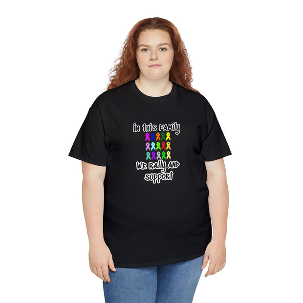 Cancer Support Unisex Heavy Cotton Tee