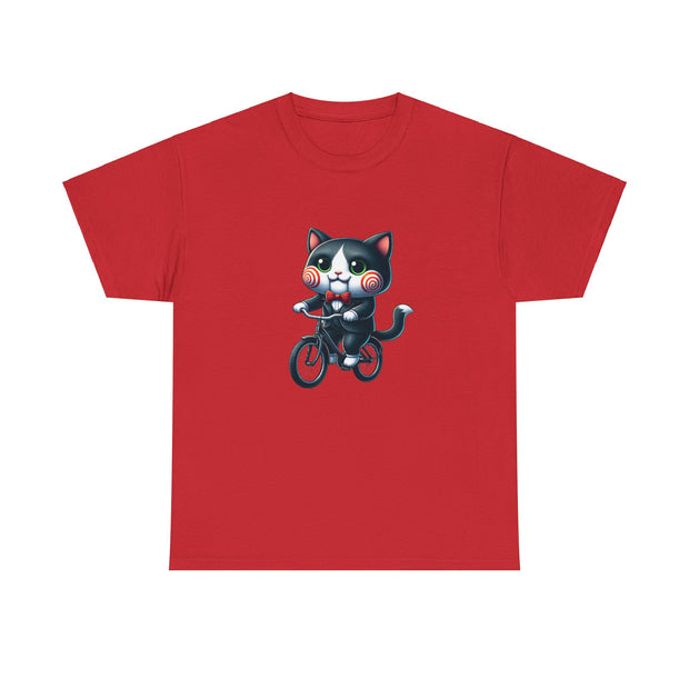 Horror Movie Cats Unisex Heavy Cotton Tee