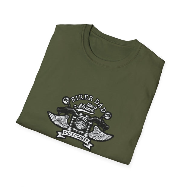 Biker Dad Unisex Softstyle T-Shirt