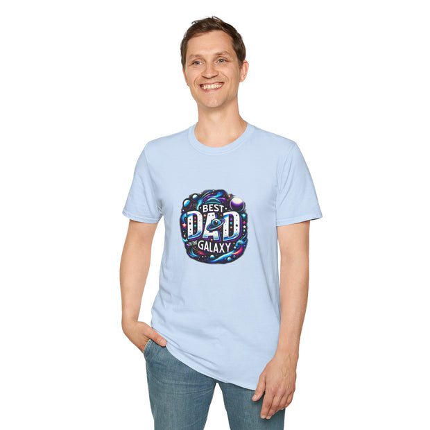Best Dad in the Galaxy Unisex Softstyle T-Shirt