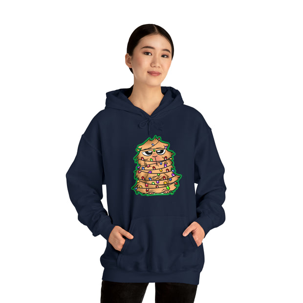 Christmas cat Unisex Heavy Blend™ Hooded Sweatshirt