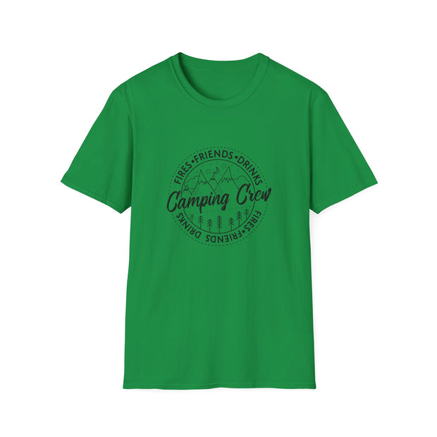 Camping Crew Unisex Softstyle T-Shirt