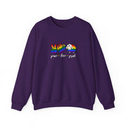 Peace Love Pride Unisex Heavy Blend™ Crewneck Sweatshirt