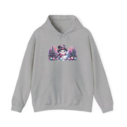 Pastel Snowman Unisex Heavy Blend™ Hooded Sweatshirt