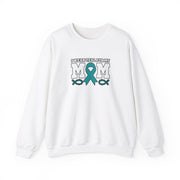 Teal for Mom Unisex Heavy Blend™ Crewneck Sweatshirt