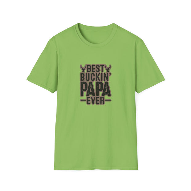 Best Papa Unisex Softstyle T-Shirt