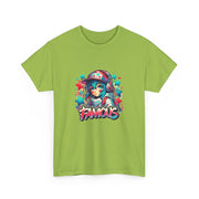 Graffiti Anime Girls Unisex Heavy Cotton Tee