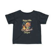 Bear Happy Little Camper Infant Fine Jersey Tee
