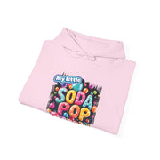 My Little Soda Pop Hooded Sweatshirt, Trendy Unisex Pullover, Fun Gift for Teens, Casual Wear, Comfortable Street Style