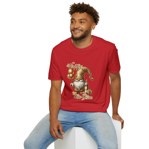 Gnome New Year Unisex Softstyle T-Shirt