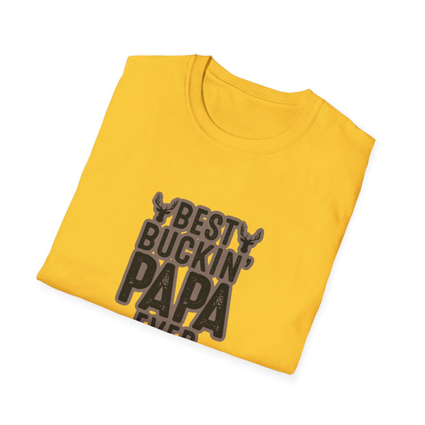 Best Papa Unisex Softstyle T-Shirt