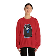Christmas cat Unisex Heavy Blend™ Crewneck Sweatshirt