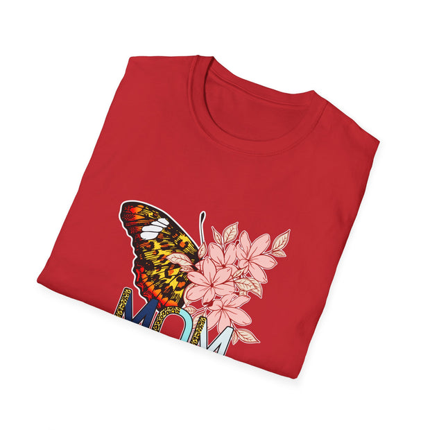 Butterfly Mom Unisex Softstyle T-Shirt
