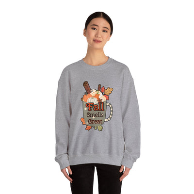 Fall Smells Great Unisex Heavy Blend™ Crewneck Sweatshirt