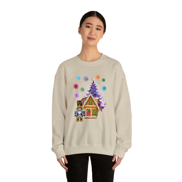 Gnome Nutcracker Unisex Heavy Blend™ Crewneck Sweatshirt