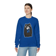 Christmas cat Unisex Heavy Blend™ Crewneck Sweatshirt
