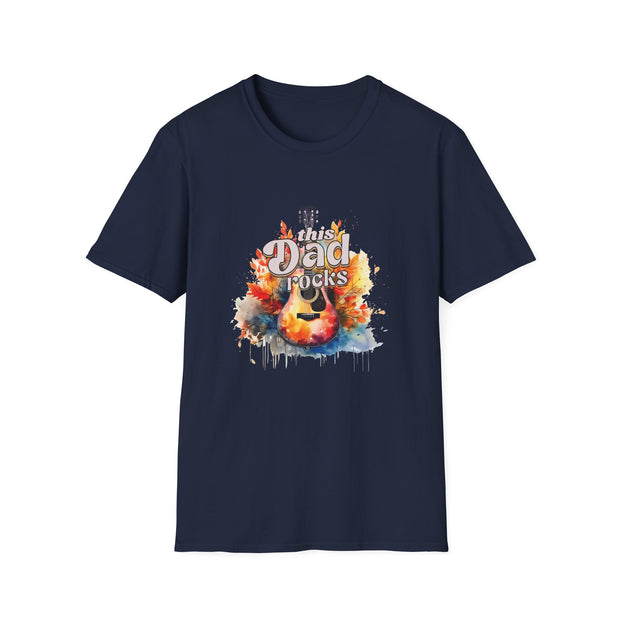 This Dad Rocks Unisex Softstyle T-Shirt