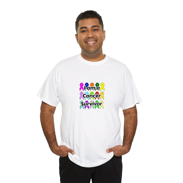 Cancer Survivor Unisex Heavy Cotton Tee