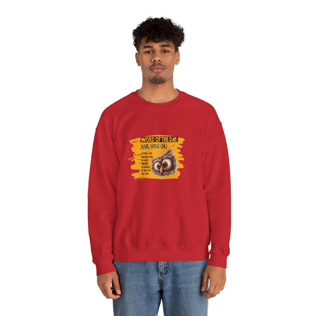 Word of the Day Unisex Heavy Blend™ Crewneck Sweatshirt