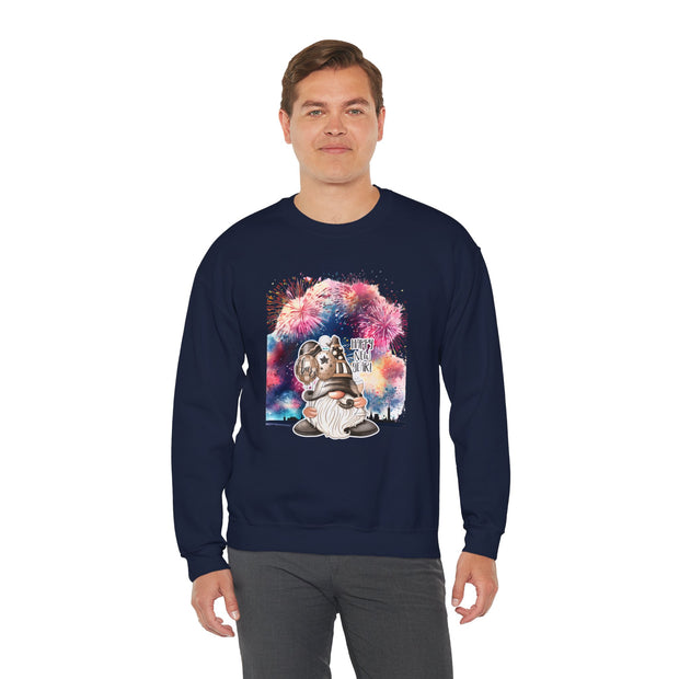 Gnome New Year Unisex Heavy Blend™ Crewneck Sweatshirt