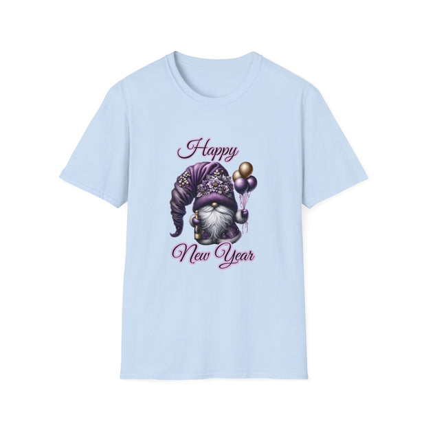 Gnome New Year Unisex Softstyle T-Shirt
