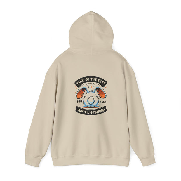 Talk to the Butt Unisex Heavy Blend™ Hooded Sweatshirt