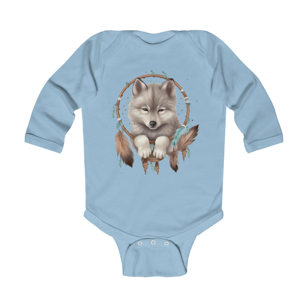 Baby Wolf Infant Long Sleeve Bodysuit