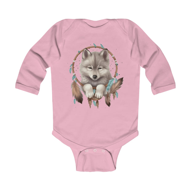 Baby Wolf Infant Long Sleeve Bodysuit